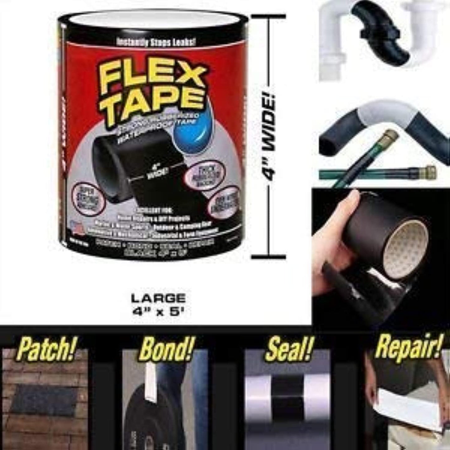 🛠️ Cinta FLEX TAPE